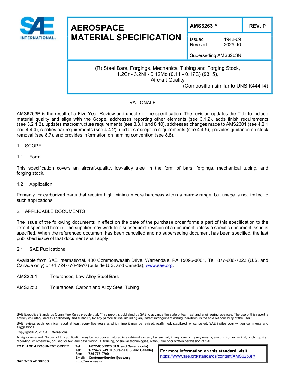 SAE AMS 6263P-2025.pdf_第1页