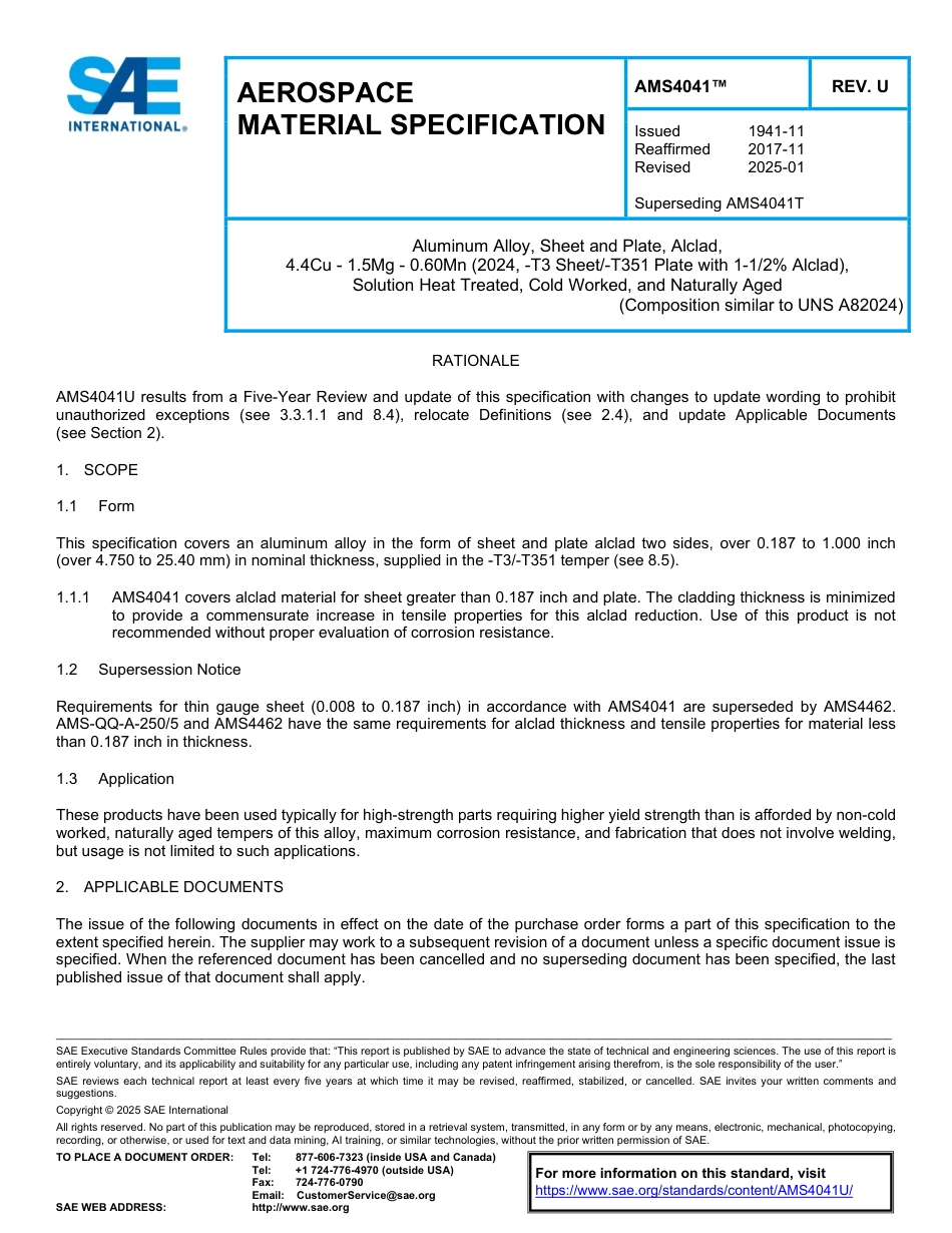 SAE AMS 4041U-2025.pdf_第1页