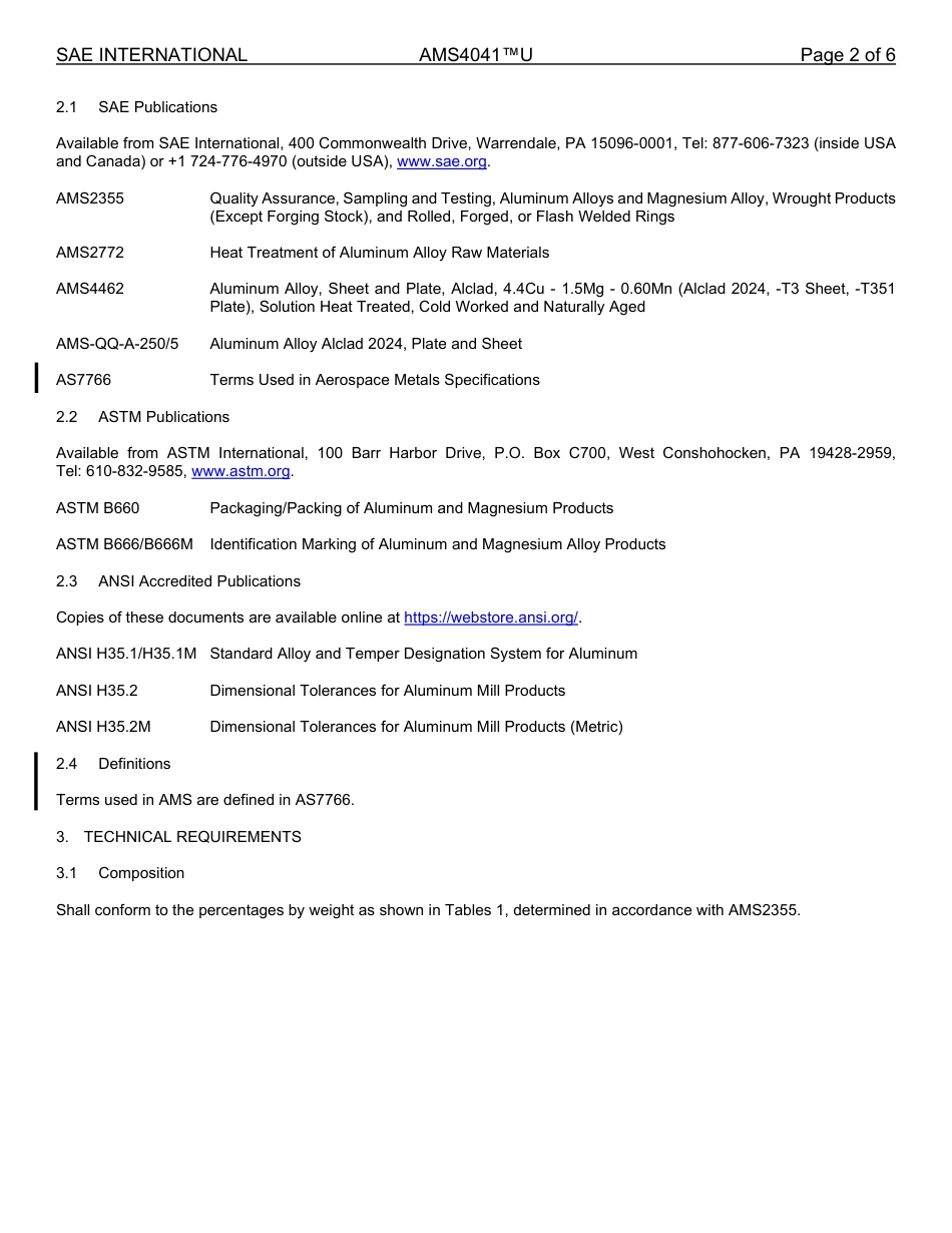 SAE AMS 4041U-2025.pdf_第2页
