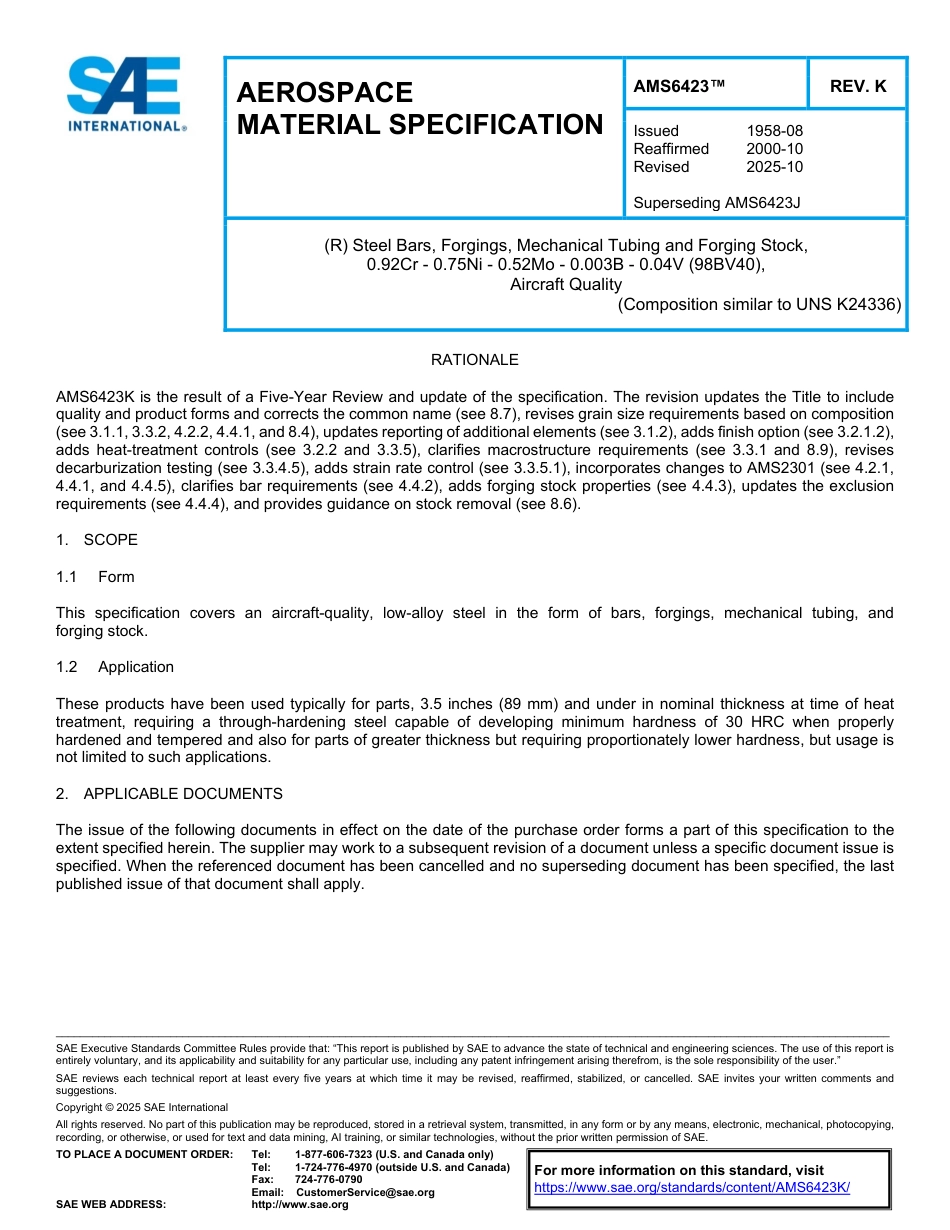 SAE AMS 6423K-2025.pdf_第1页