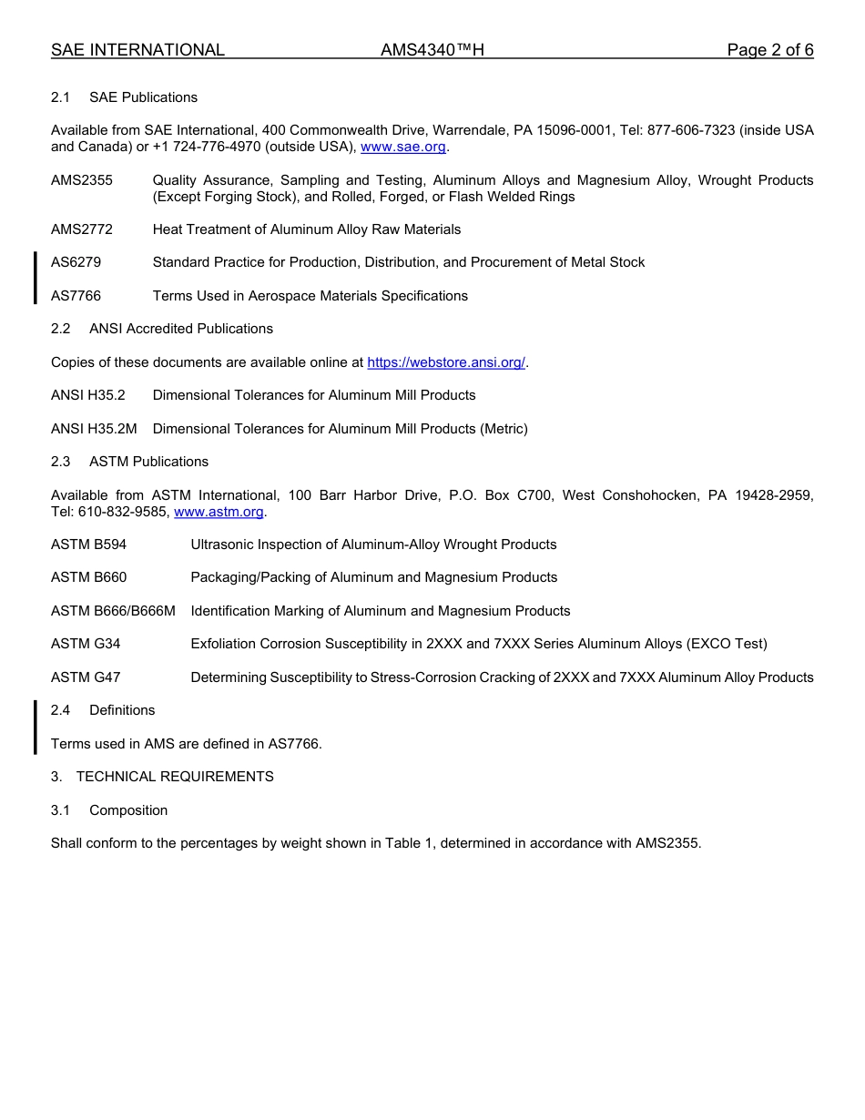 SAE AMS 4340H-2024.pdf_第2页