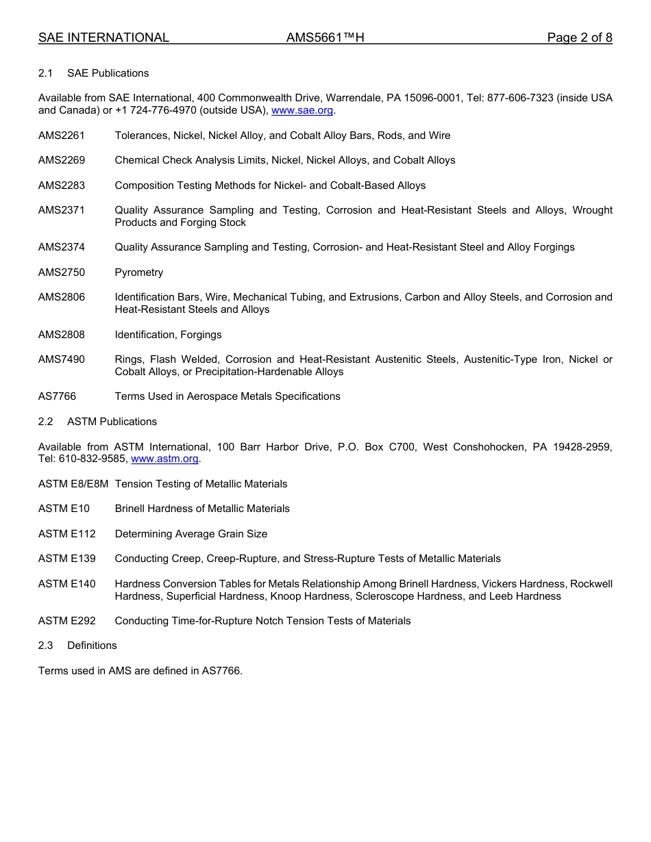 SAE AMS 5661H-2024.pdf_第2页