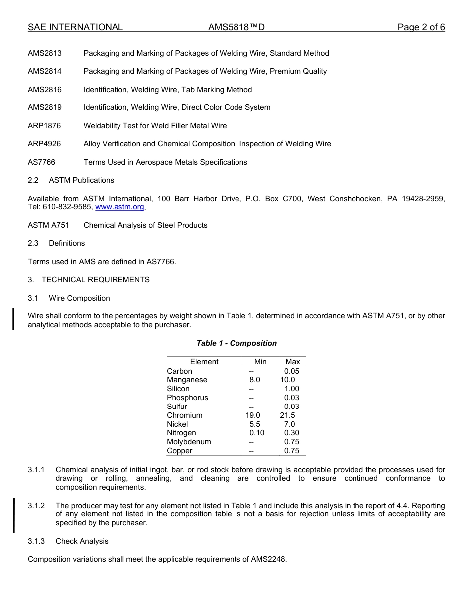 SAE AMS 5818D-2025.pdf_第2页