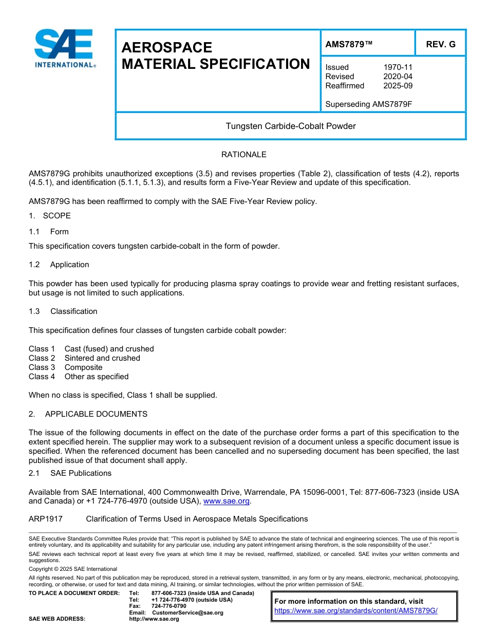 SAE AMS 7879G-2025.pdf_第1页