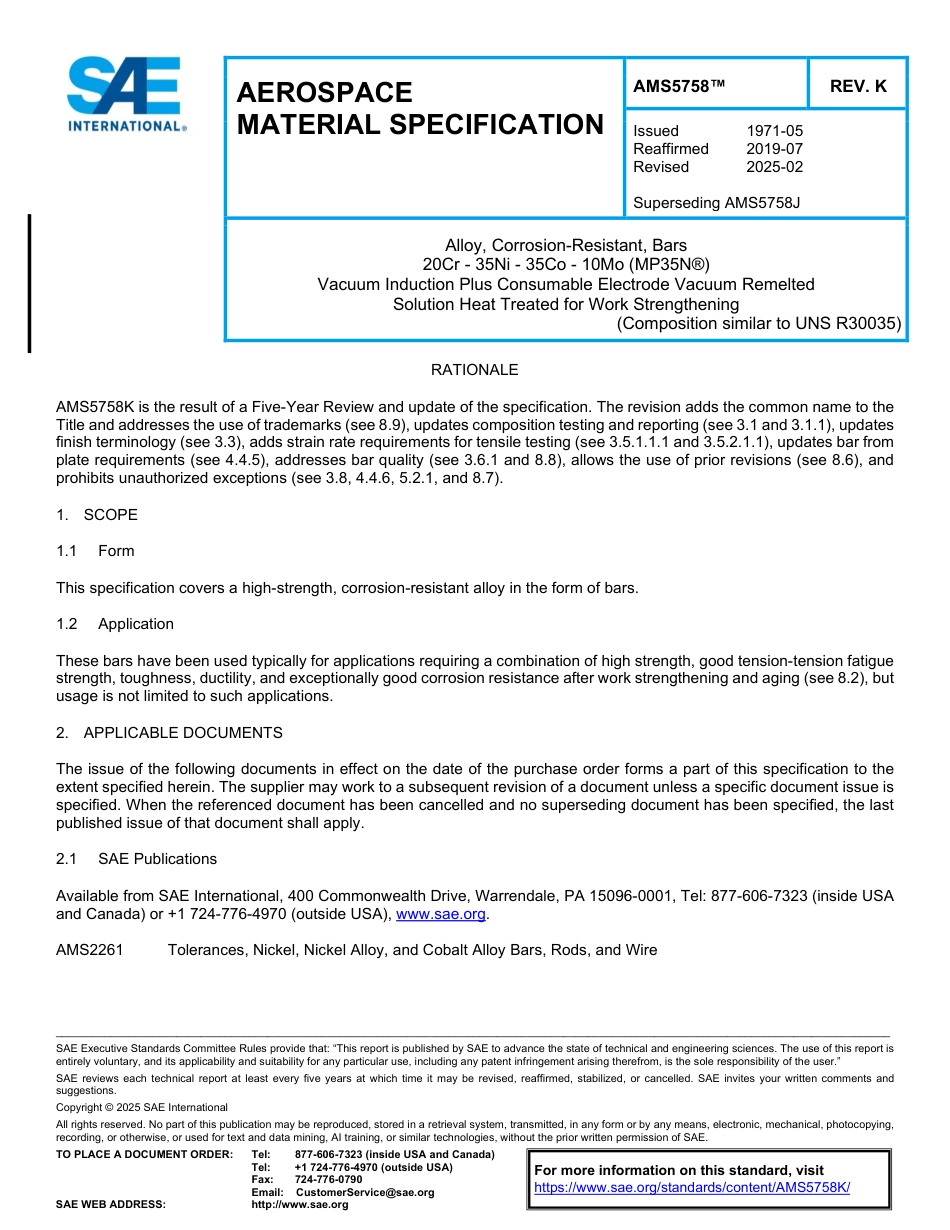 SAE AMS 5758K-2025.pdf_第1页