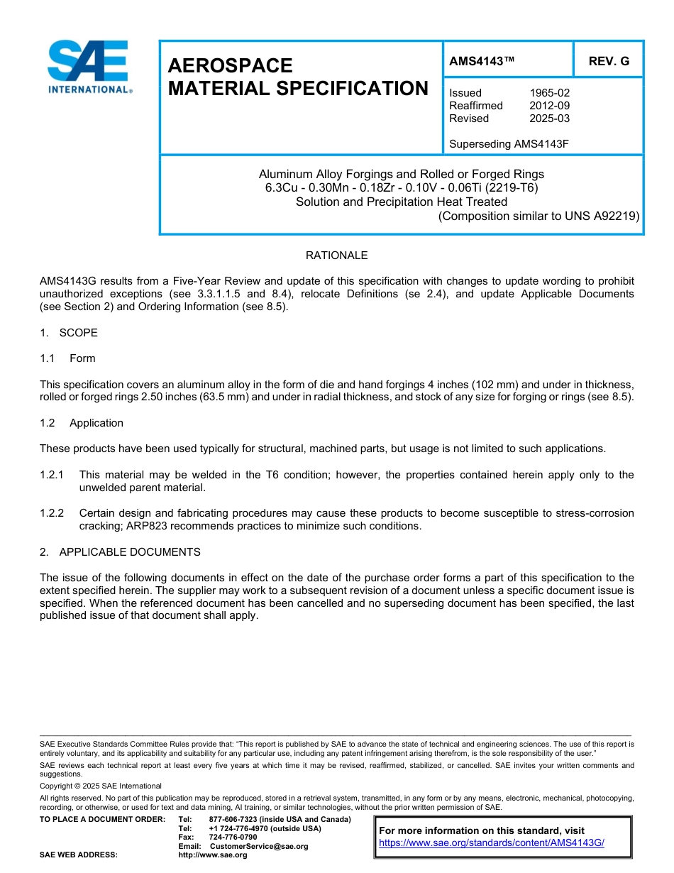 SAE AMS 4143G-2025.pdf_第1页
