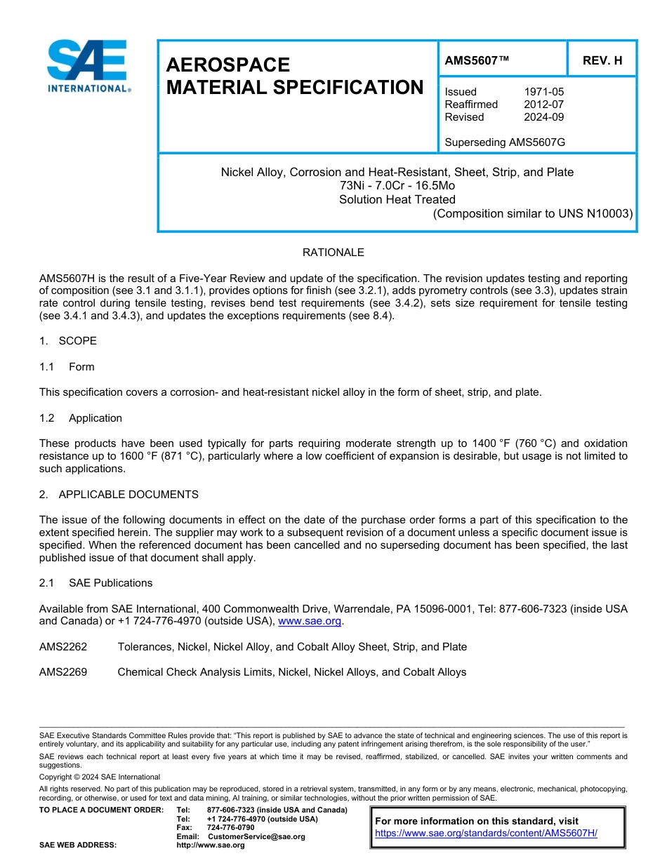 SAE AMS 5607H-2024.pdf_第1页