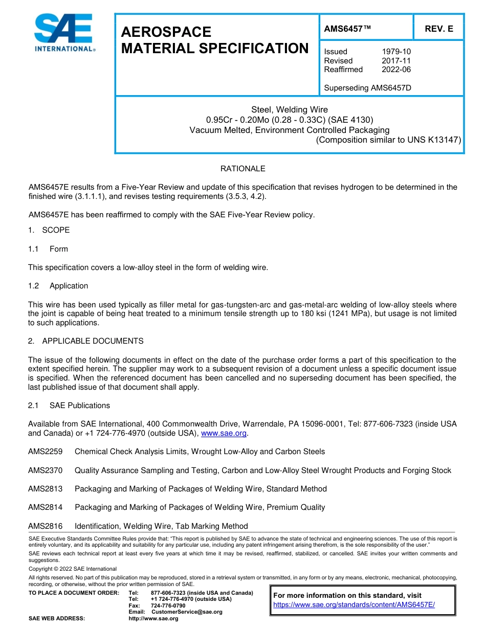 SAE AMS 6457E-2022.pdf_第1页