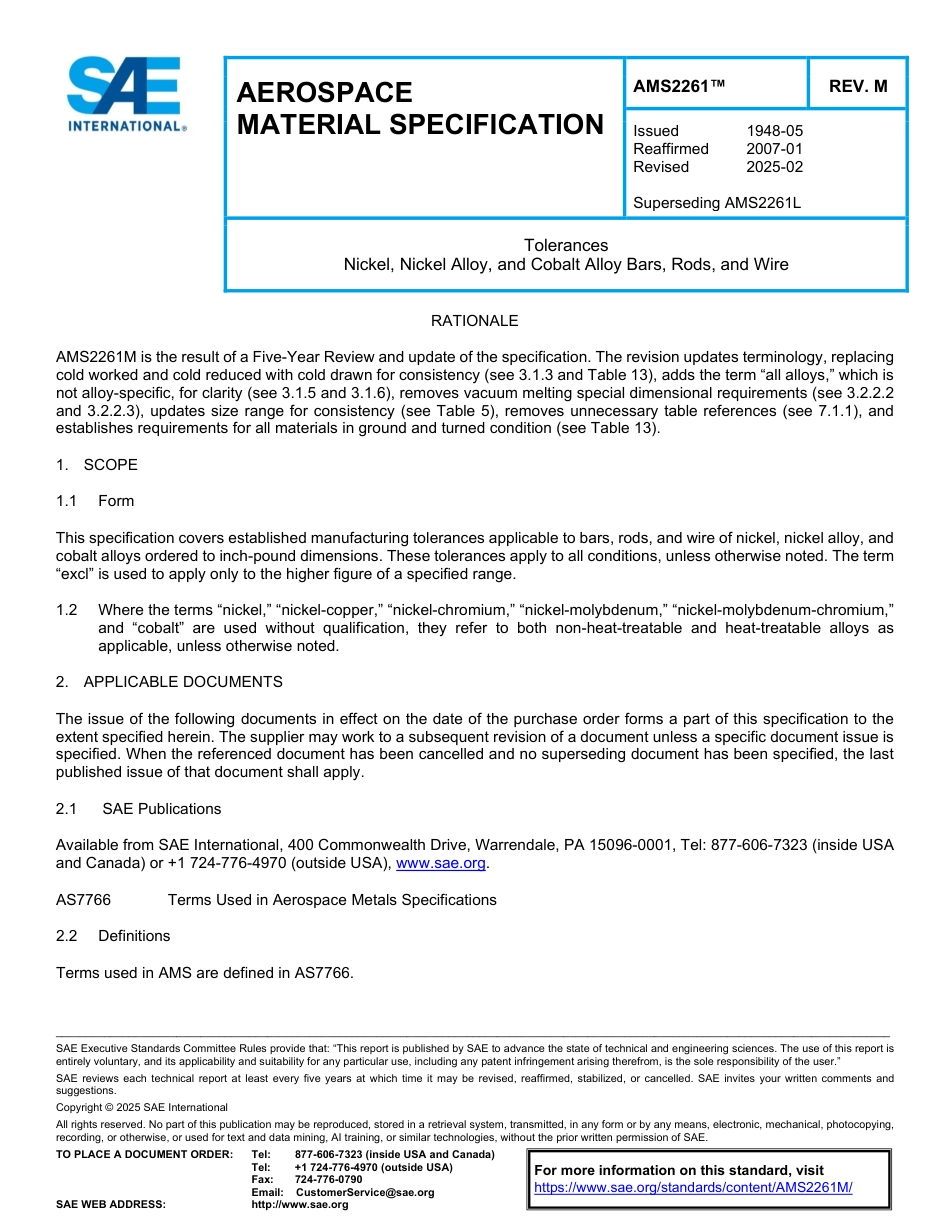 SAE AMS 2261M-2025.pdf_第1页