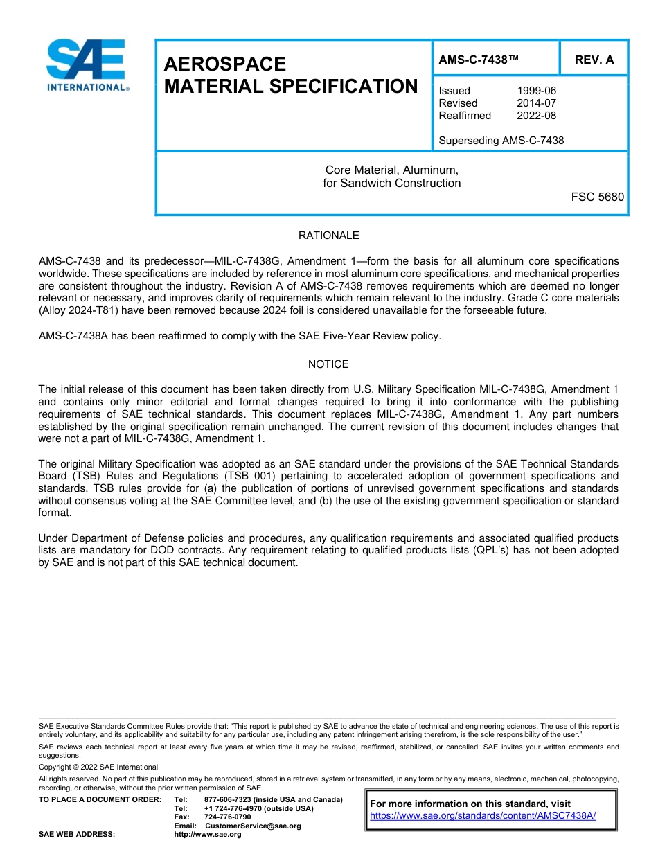 SAE AMS-C-7438A-2022.pdf_第1页