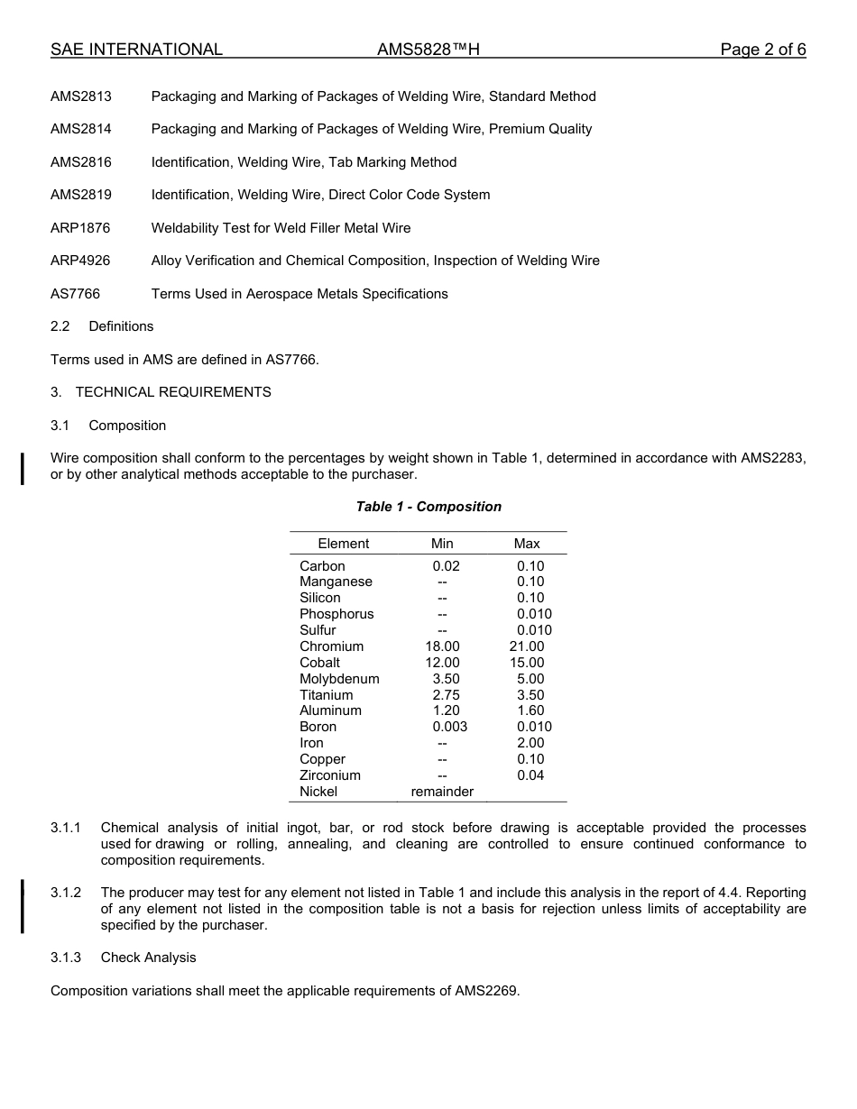 SAE AMS 5828H-2024.pdf_第2页