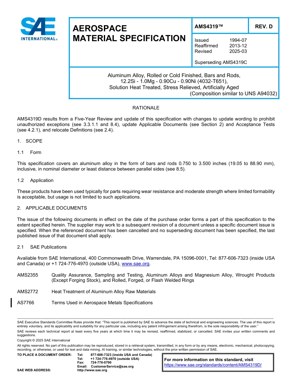 SAE AMS 4319D-2025.pdf_第1页