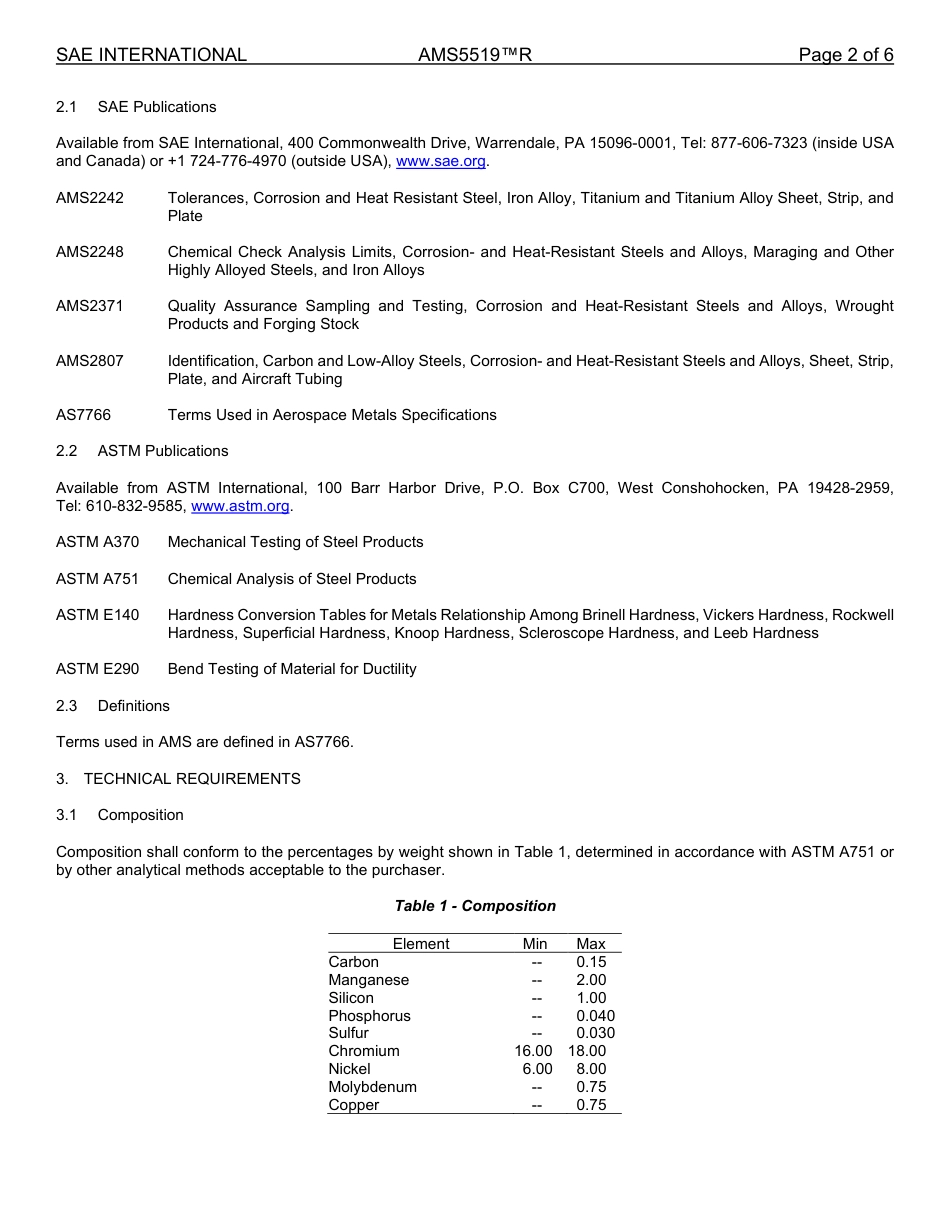 SAE AMS 5519R-2025.pdf_第2页