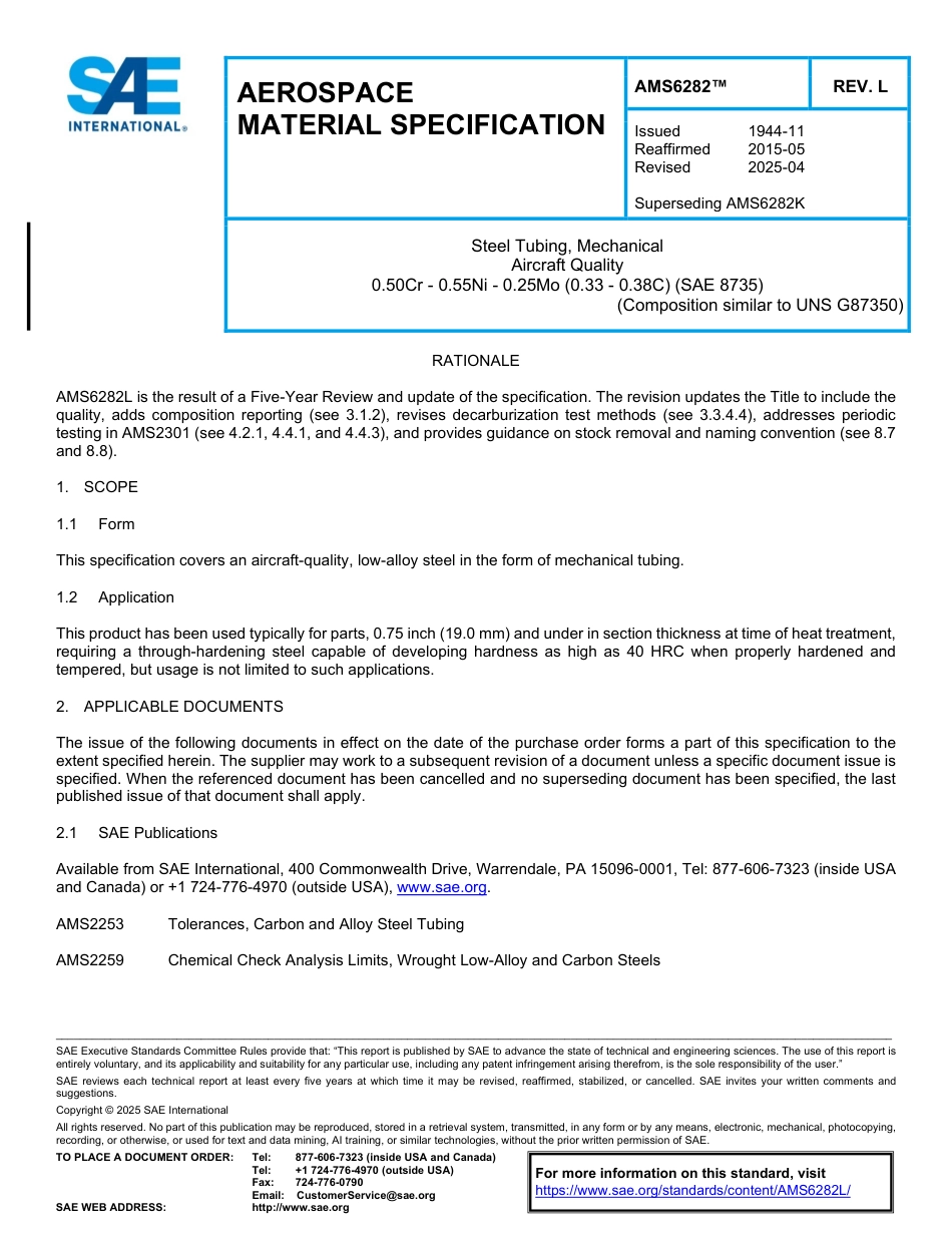 SAE AMS 6282L-2025.pdf_第1页