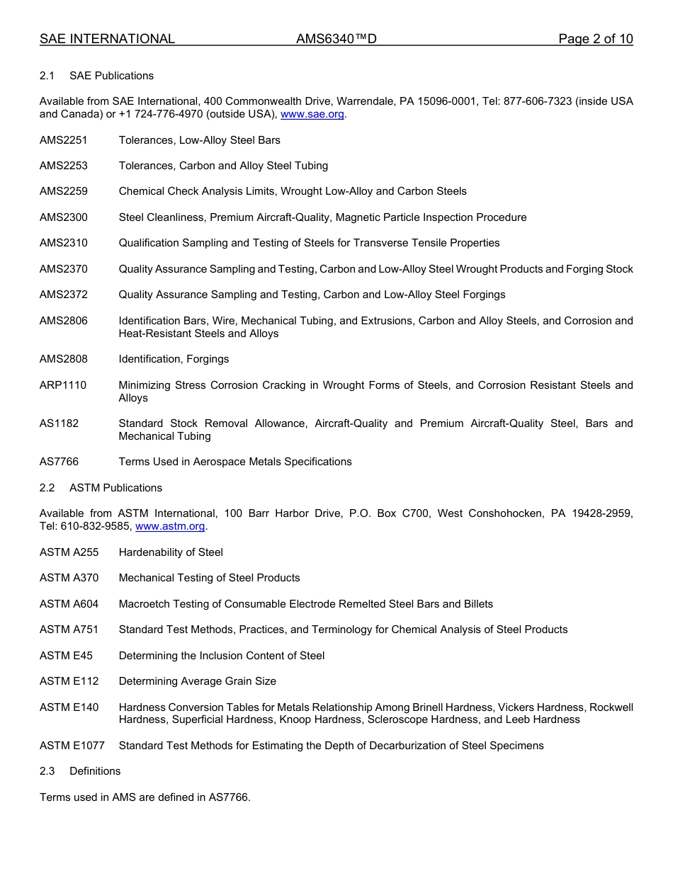 SAE AMS 6340D-2023.pdf_第2页