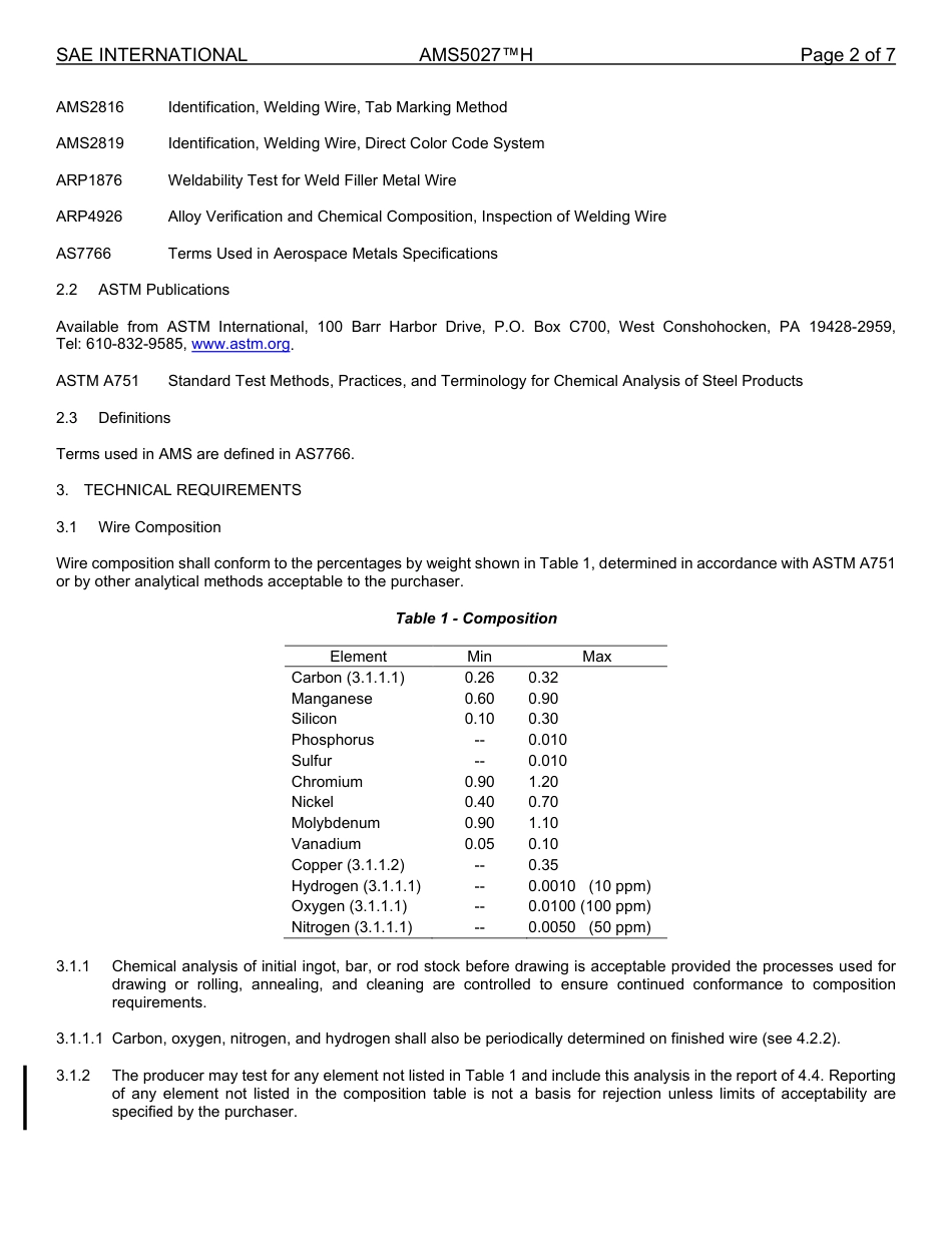 SAE AMS 5027H-2023.pdf_第2页