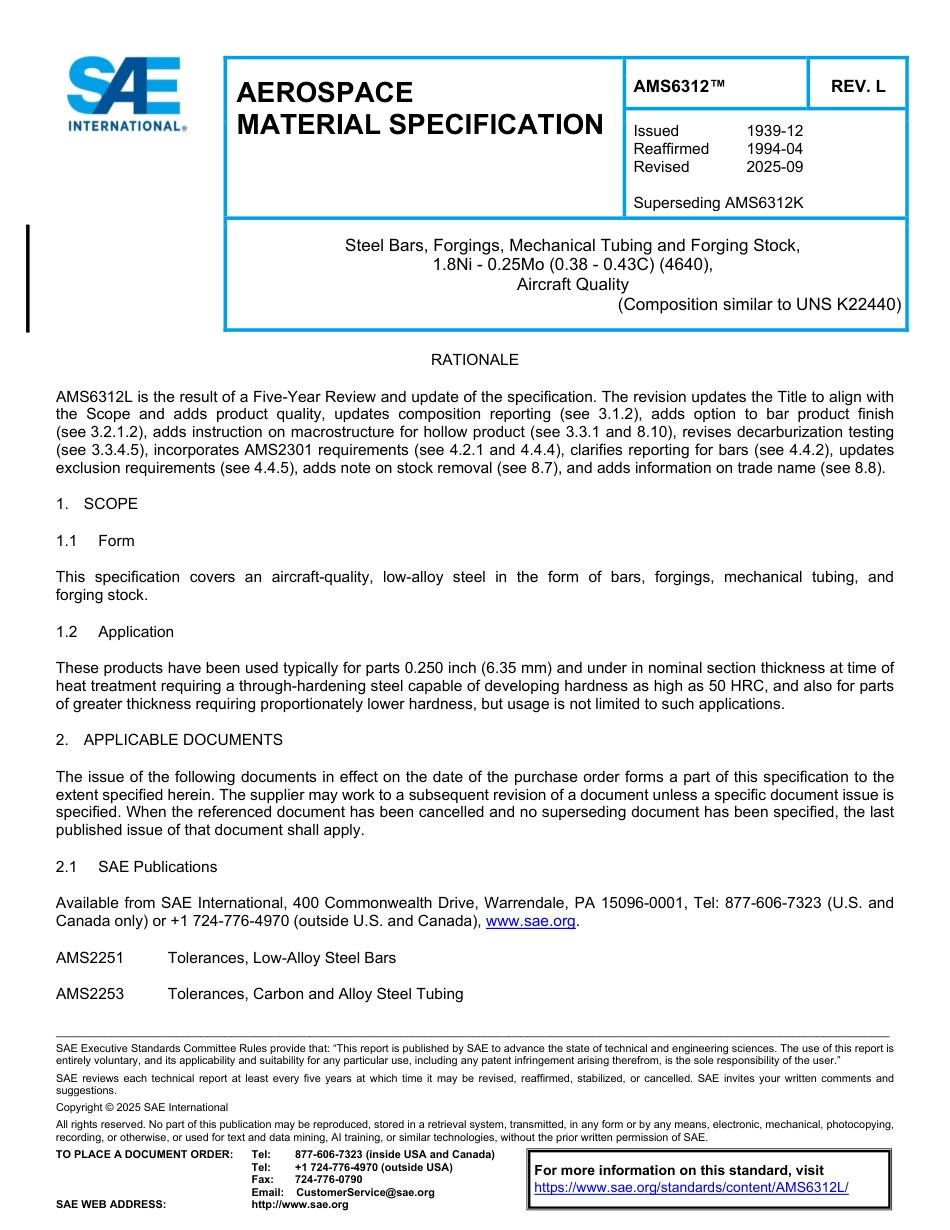 SAE AMS 6312L-2025.pdf_第1页