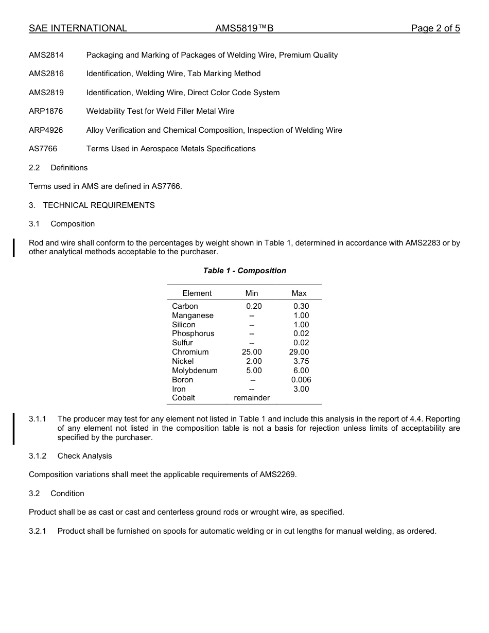 SAE AMS 5819B-2025.pdf_第2页