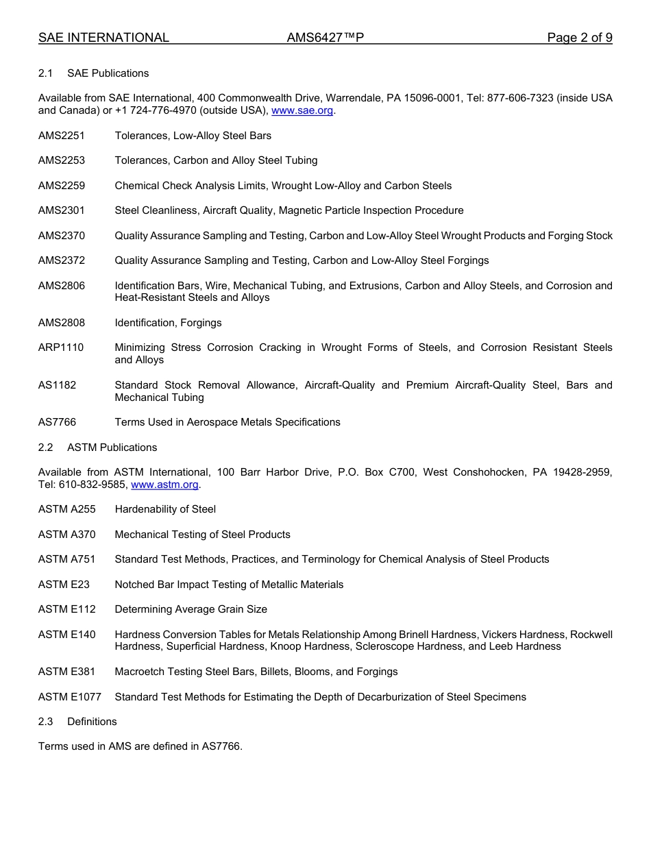 SAE AMS 6427P-2023.pdf_第2页