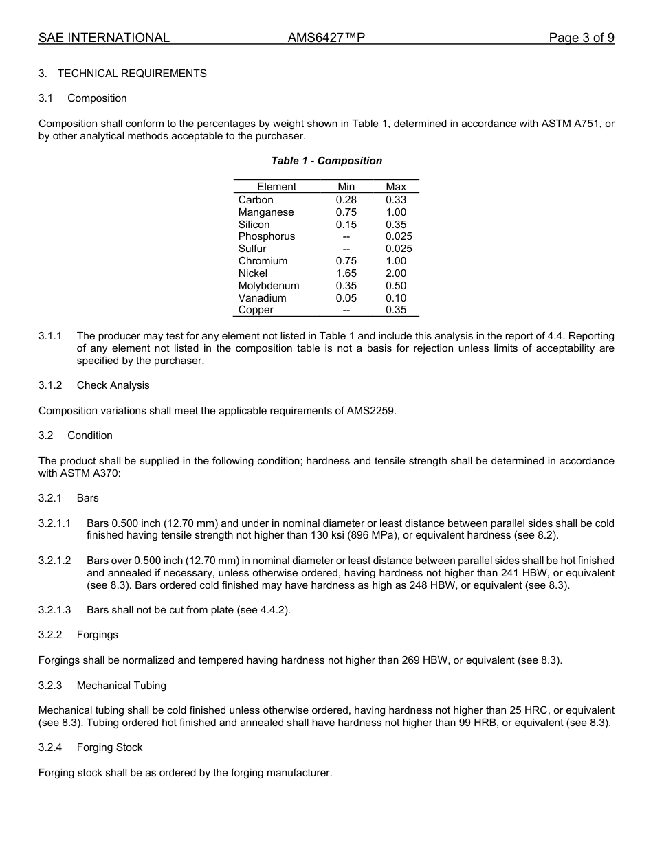 SAE AMS 6427P-2023.pdf_第3页