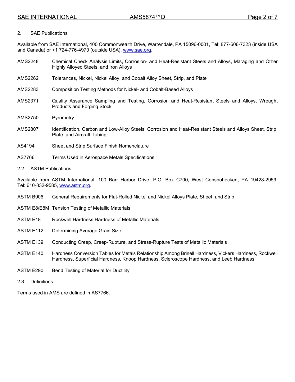 SAE AMS 5874D-2023.pdf_第2页