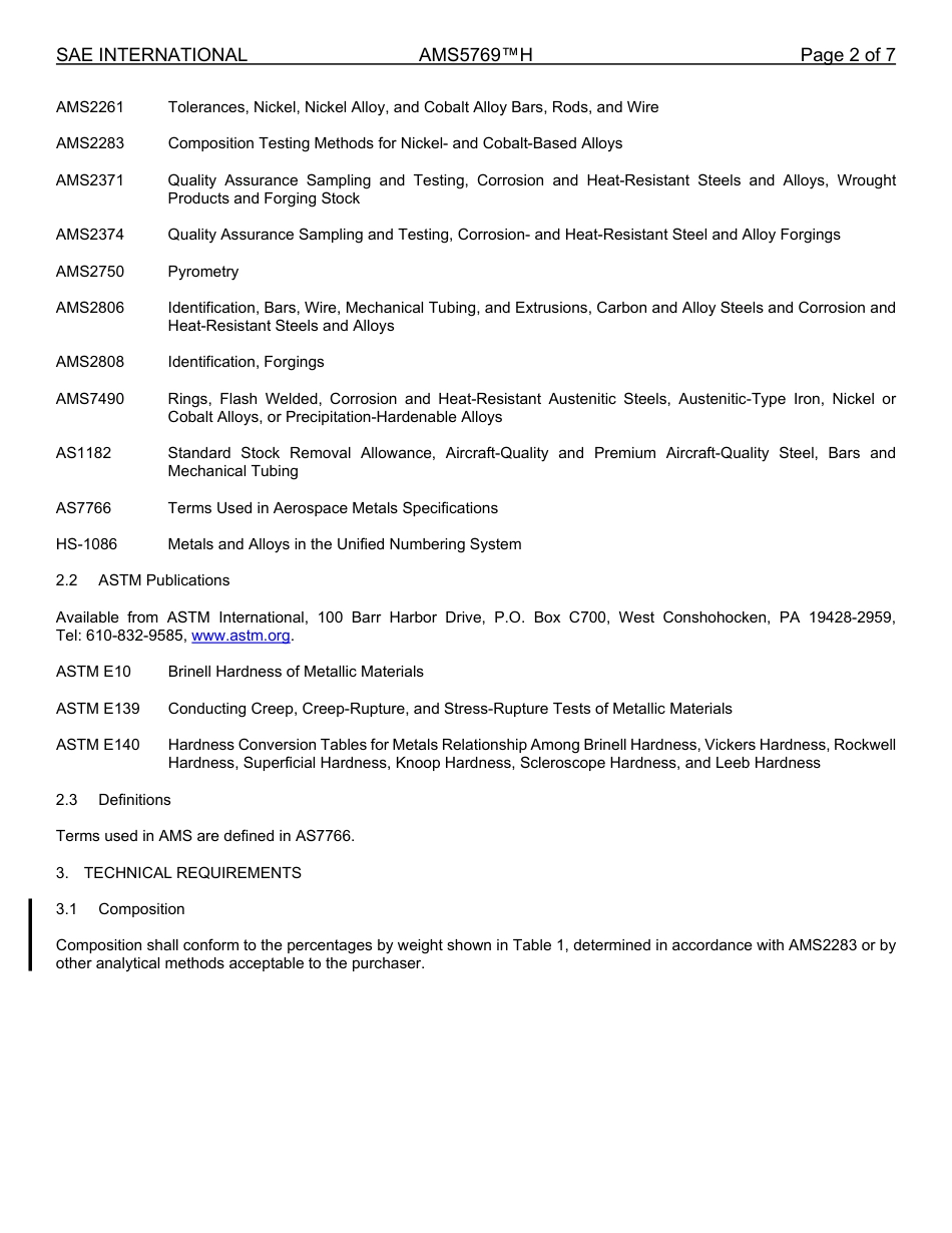 SAE AMS 5769H-2025.pdf_第2页