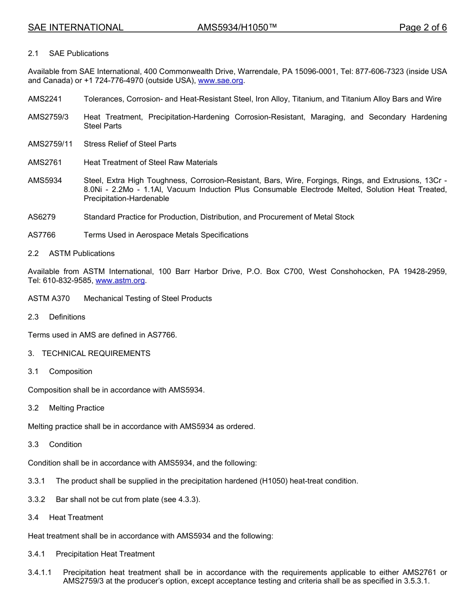 SAE AMS 5934-H1050-2024.pdf_第2页