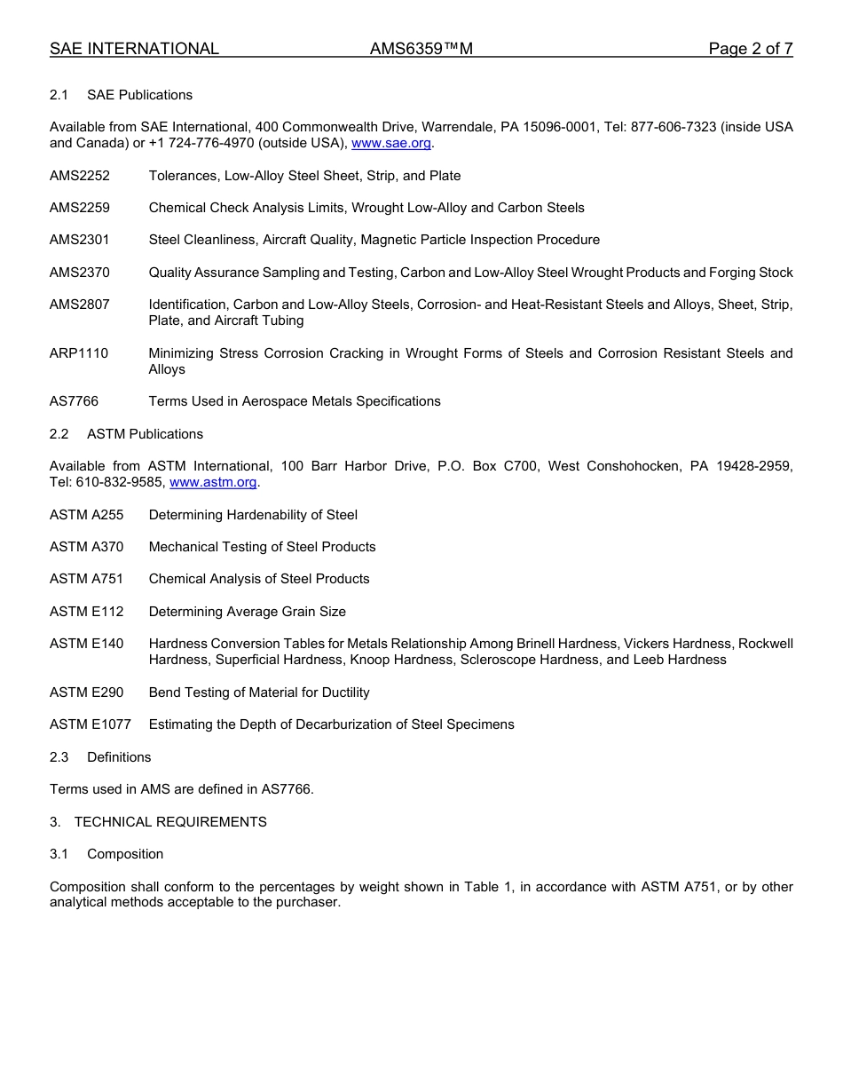 SAE AMS 6359M-2025.pdf_第2页
