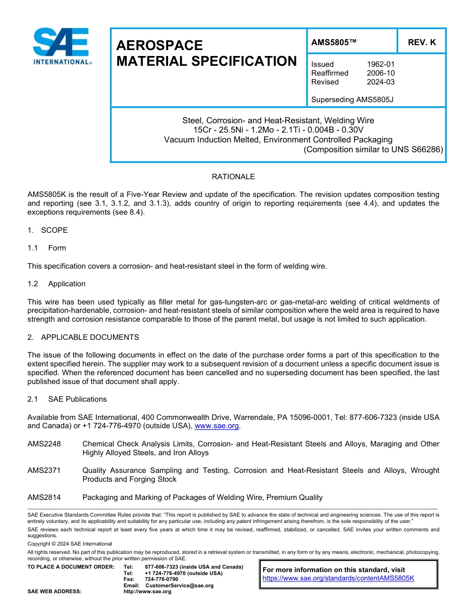SAE AMS 5805K-2024.pdf_第1页