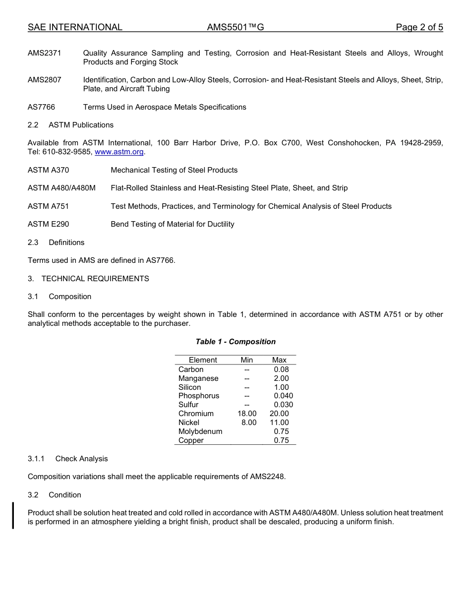 SAE AMS 5501G-2025.pdf_第2页