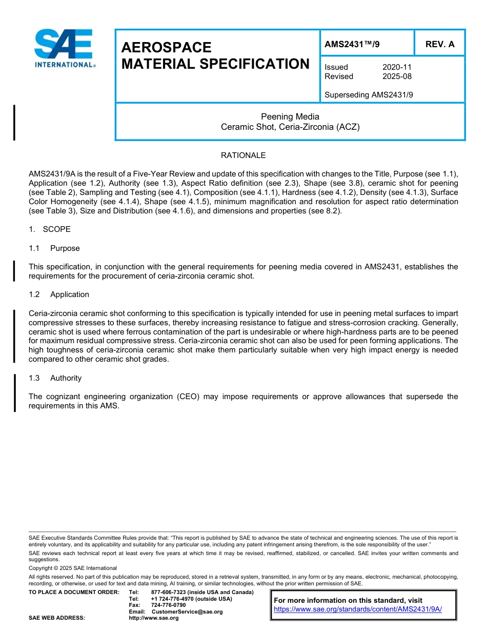 SAE AMS 2431-9A-2025.pdf_第1页