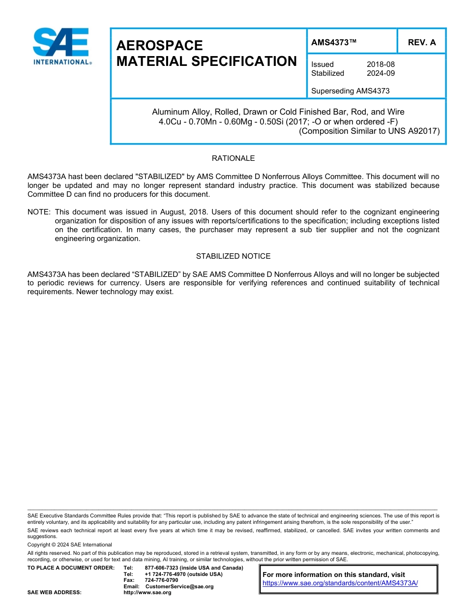 SAE AMS 4373A-2024.pdf_第1页