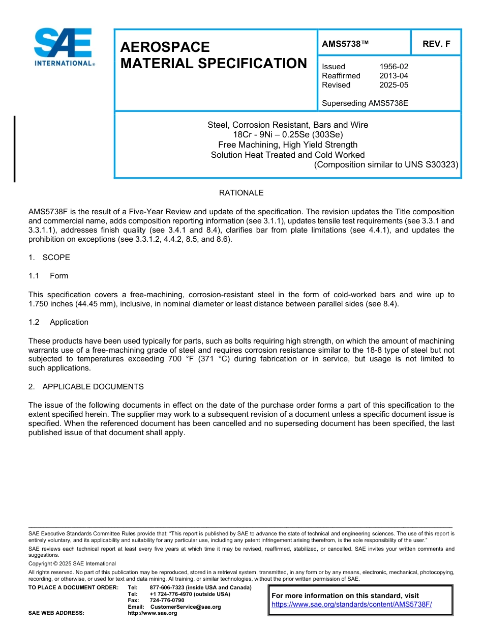 SAE AMS 5738F-2025.pdf_第1页