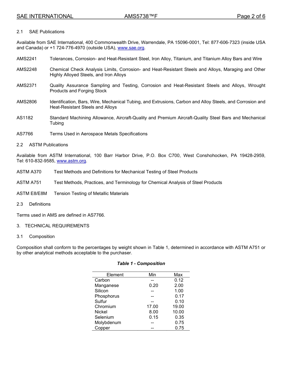SAE AMS 5738F-2025.pdf_第2页
