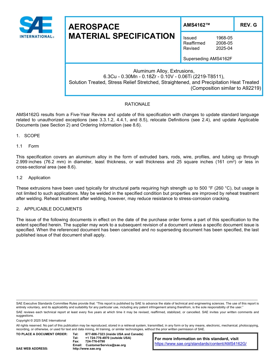 SAE AMS 4162G-2025.pdf_第1页