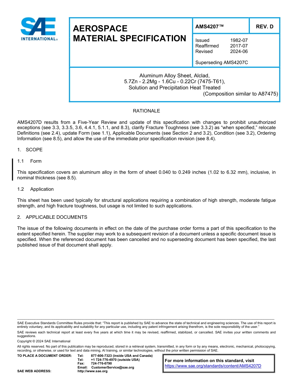 SAE AMS 4207D-2024.pdf_第1页