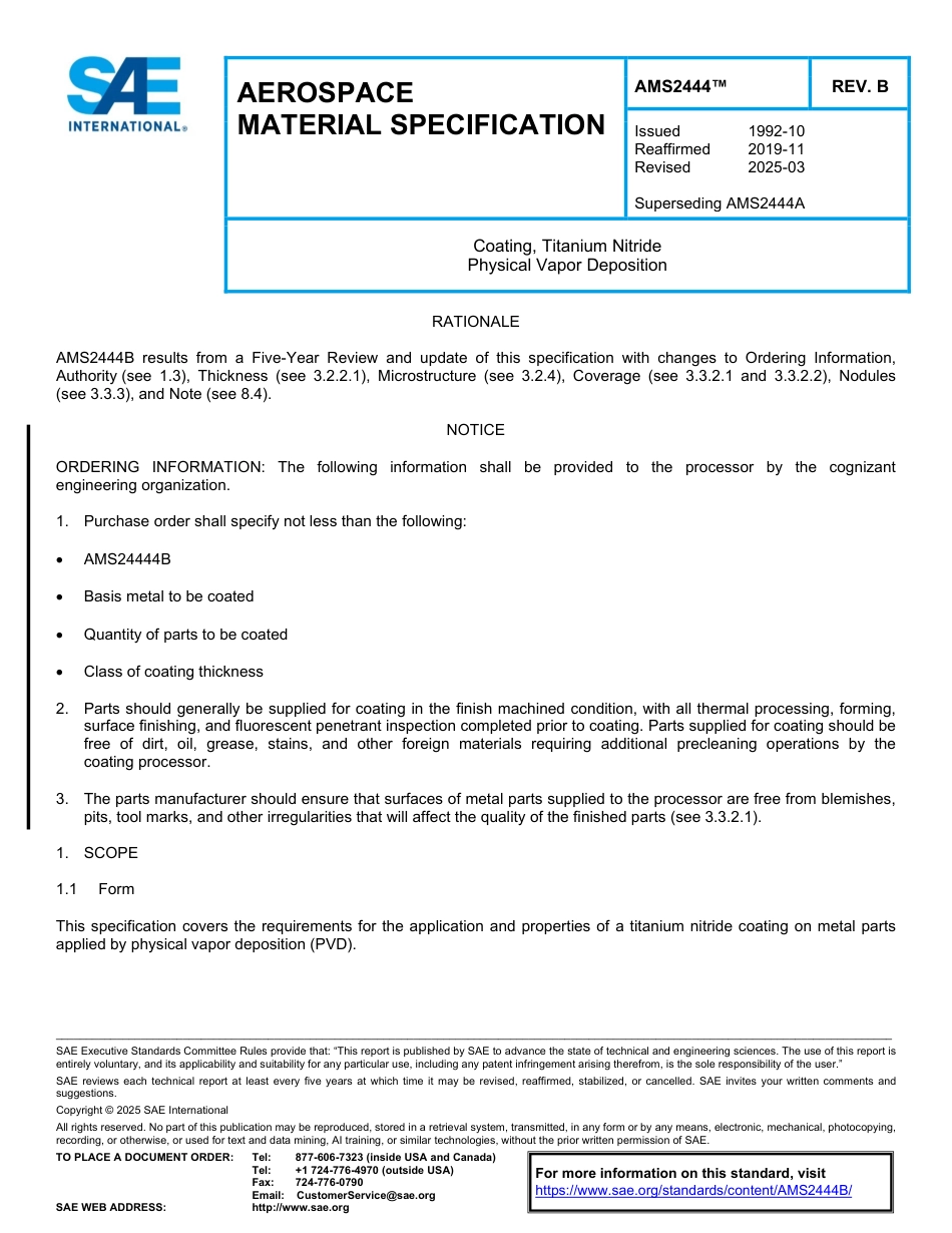 SAE AMS 2444B-2025.pdf_第1页
