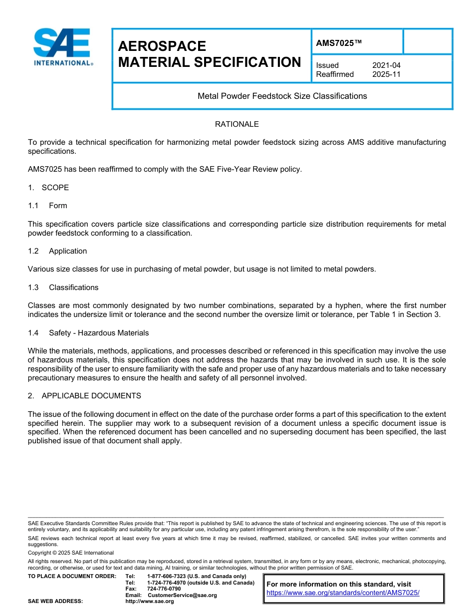 SAE AMS 7025-2025.pdf_第1页