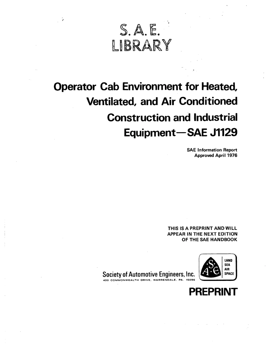 SAE J1129-1976 scan.pdf_第1页