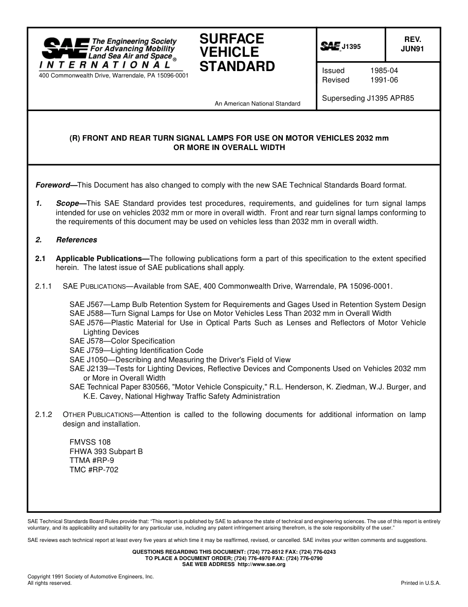 SAE J1395-1991.pdf_第1页