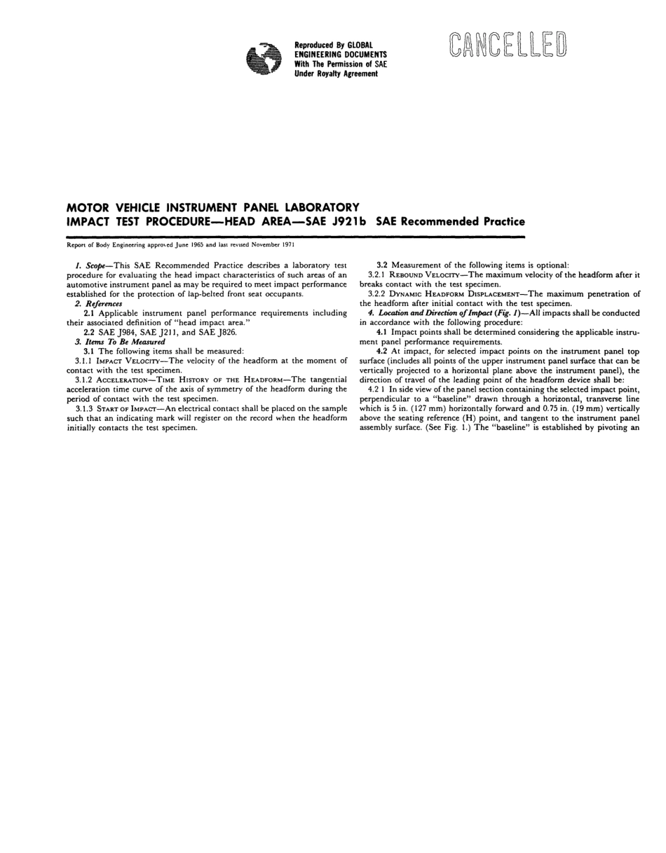 SAE J921B-1971 scan.pdf_第1页