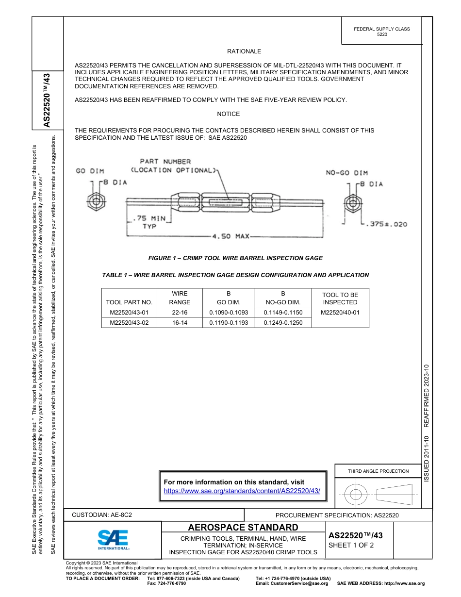 SAE AS22520-43-2023.pdf_第1页