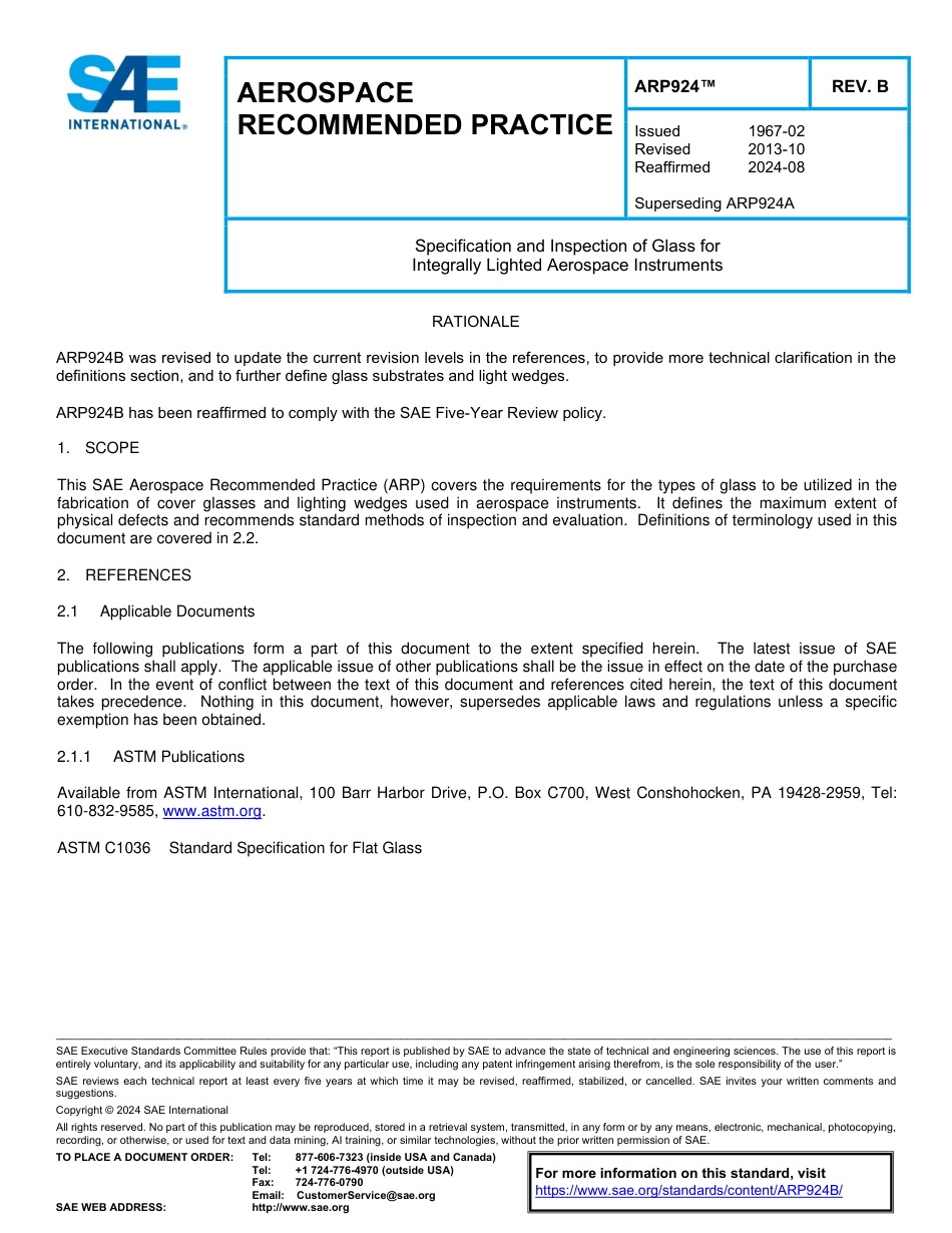 SAE ARP 924B-2024.pdf_第1页