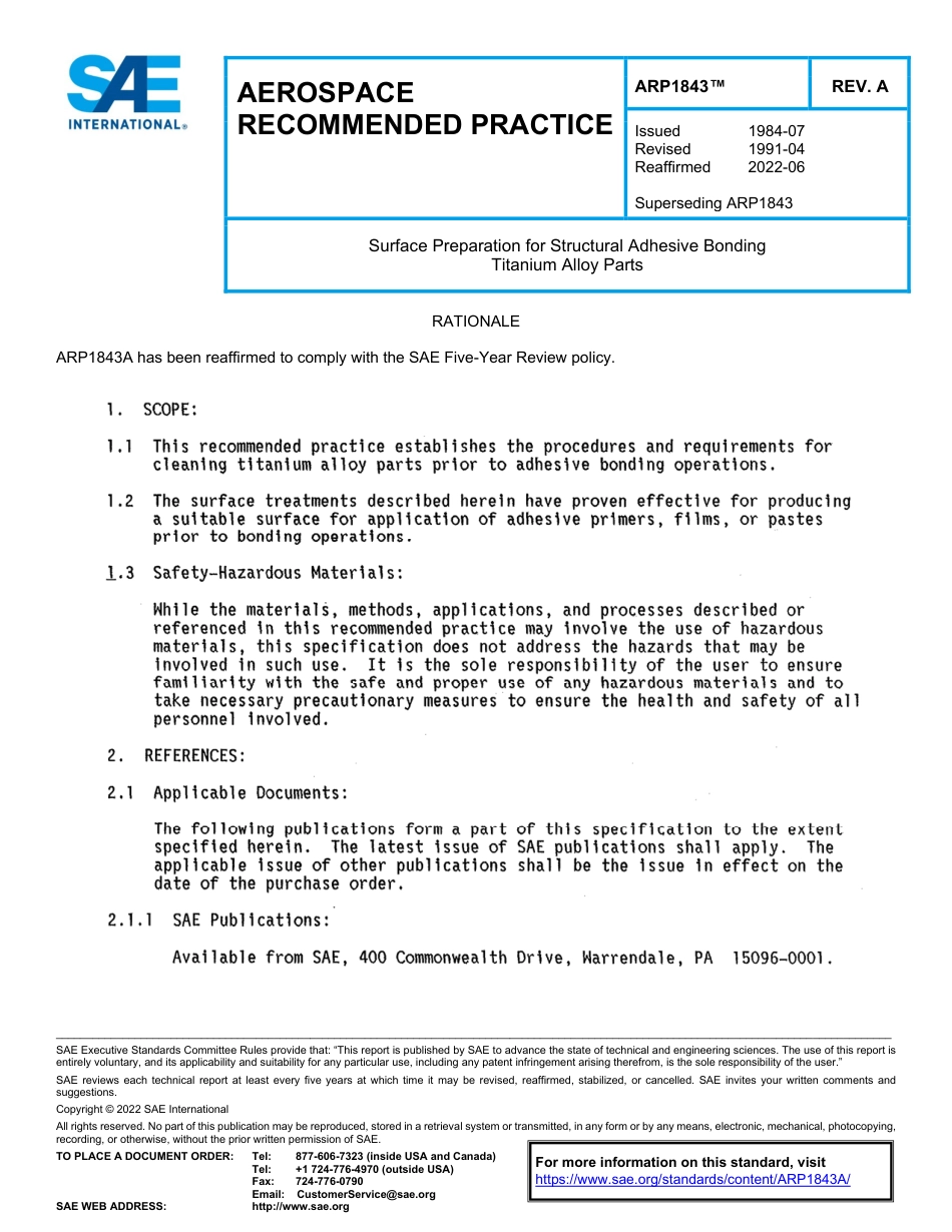 SAE ARP 1843A-2022.pdf_第1页
