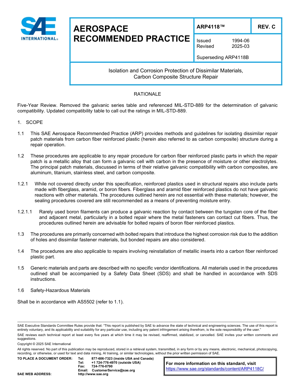 SAE ARP 4118C-2025.pdf_第1页