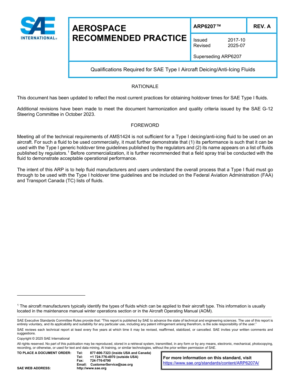 SAE ARP 6207A-2025.pdf_第1页