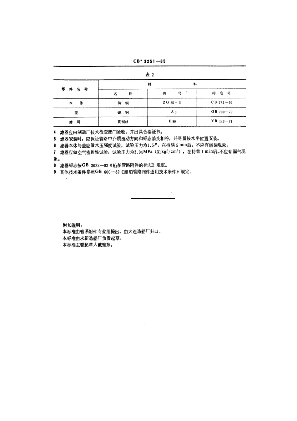 CB 3251-1985 Y 型空气滤器.pdf_第3页