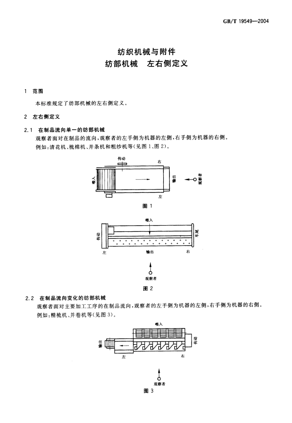 GBT 19549-2004 纺织机械与附件 纺部机械 左右侧定义.pdf_第3页