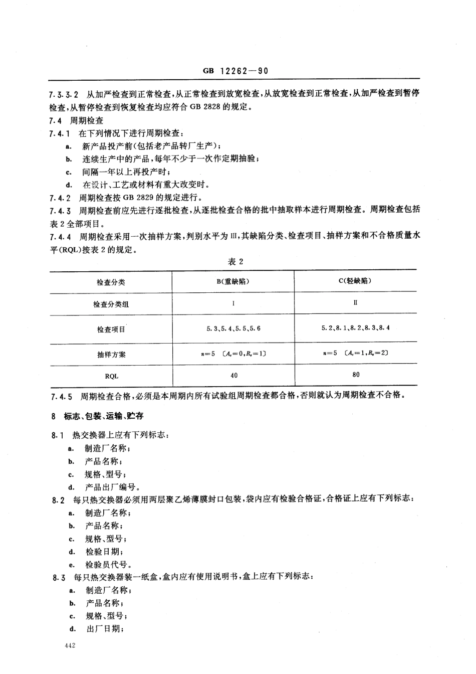 GB 12262-1990 人工心肺机用热交换器.pdf_第3页