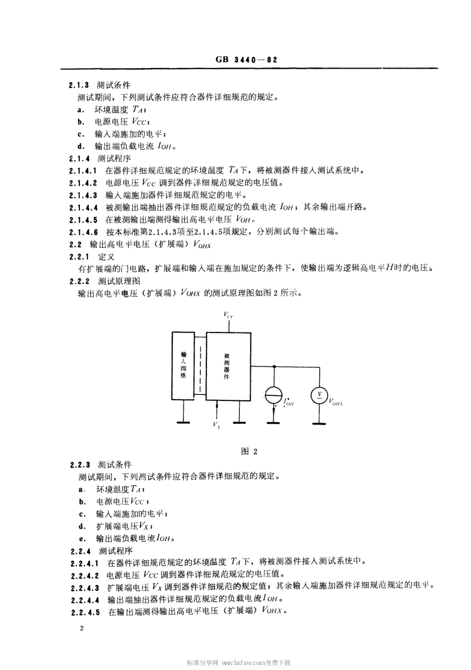 【电子行业军用标准】SJT 10736-1996 半导体集成电路HTL电路测试方法的基本原理.pdf_第3页
